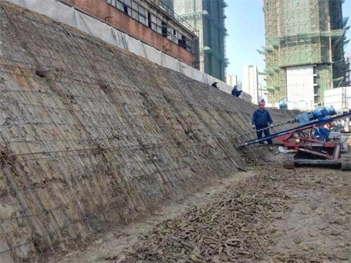 桃城建筑边坡支护